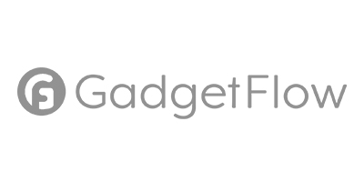 Gadget Flow Logo Gray on white