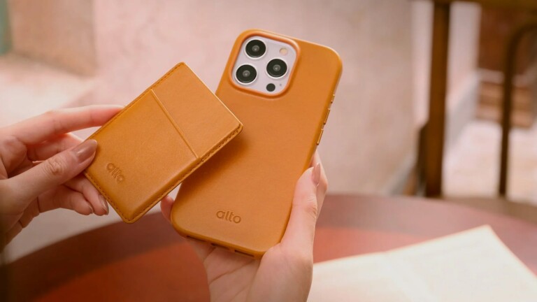 Alto iPhone 15 Series Clop MagSafe Leather Case offers 360° protection from daily drops