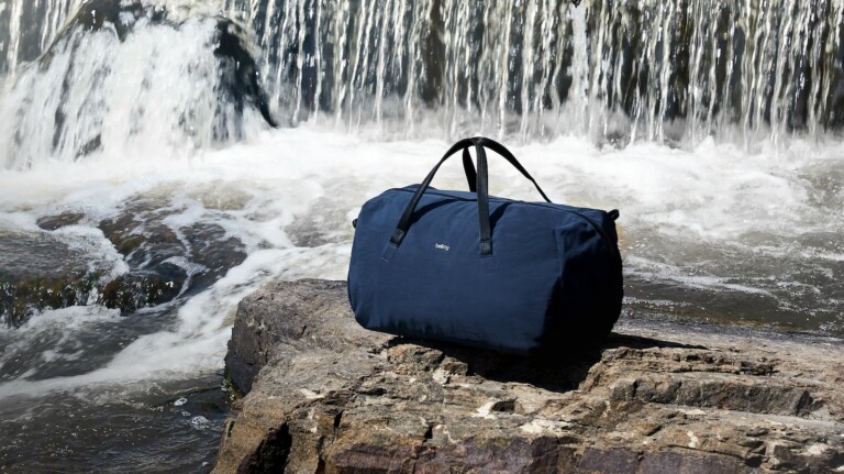 Bellroy Venture Duffel 55L rugged duffel bag has a minimal and convenient design