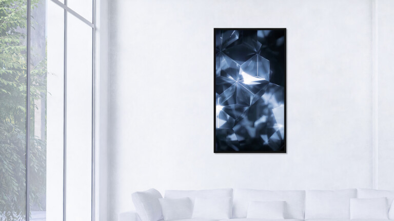 Blackdove Digital Art Canvas displays your NFT collection with unparalleled quality