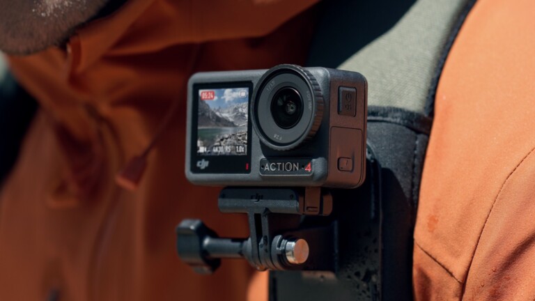 DJI Osmo Action 4 adventure camera has a powerful 1/1.3″ image sensor for detailed shots