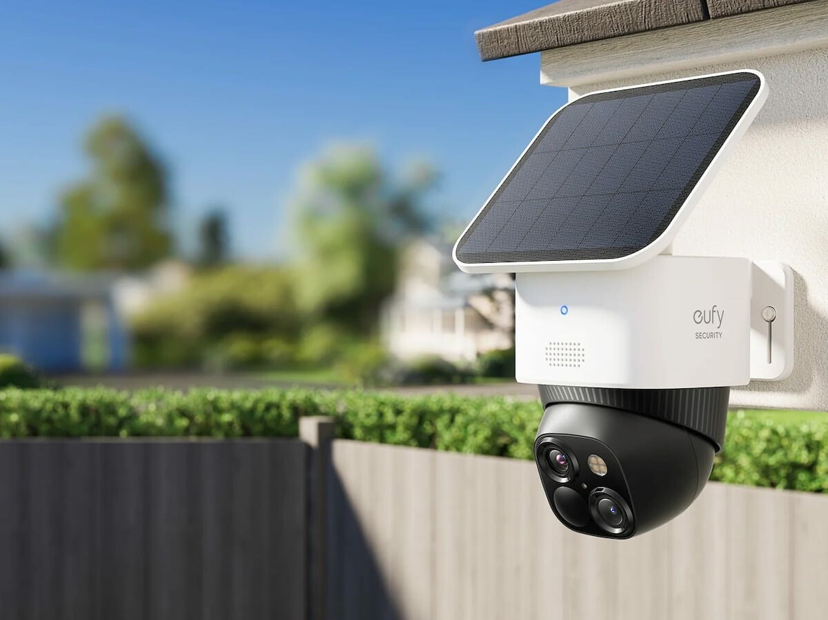 eufy SoloCam S340 solar-powered security camera captures events in clear 3K resolution