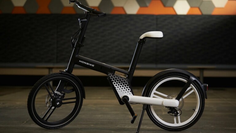 Honbike HF01 foldable electric bike has a chain-free folding design for no-fuss riding