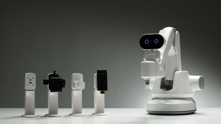 HUENIT AI camera & modular robot arm lets you quickly use AI, 3D, lasers & robotics