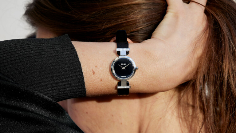 IRIS ALT Aëlla Diamond Watch boasts a discreet and eco-responsible Swiss-made design