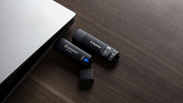 Kingston IronKey D500S encrypted USB flash drive offers military-grade security for classified data