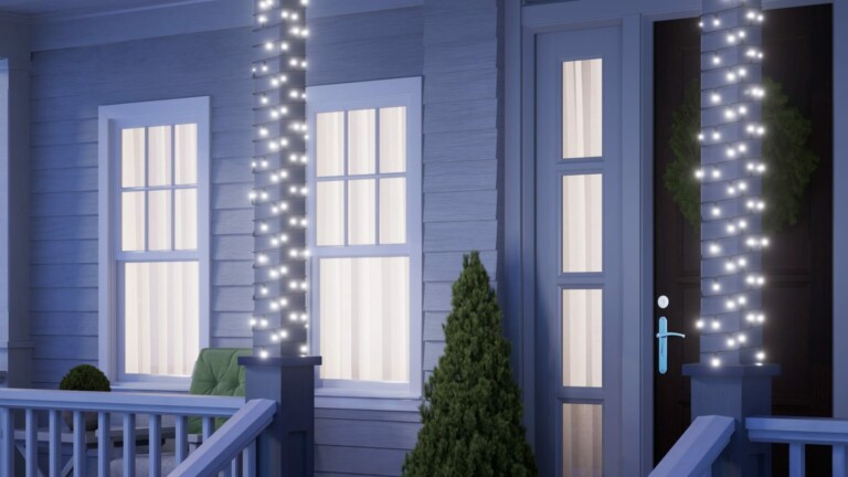 Nanoleaf Matter Smart Holiday String Lights have customizable colors and animation