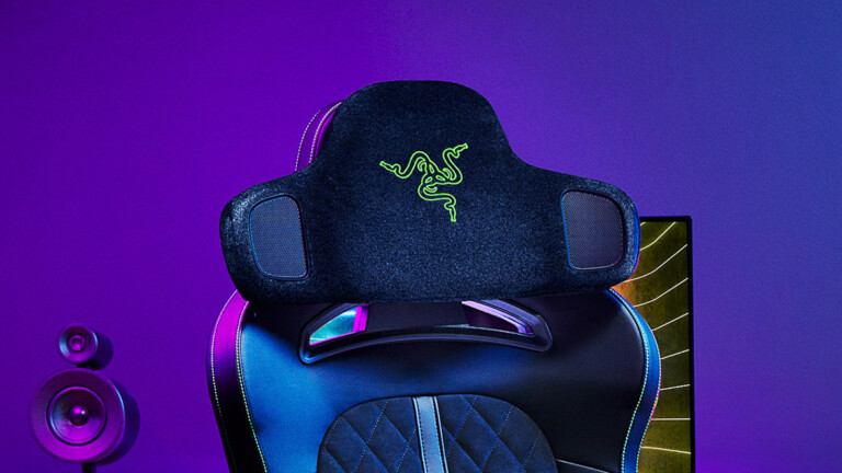 Razer Project Carol immersive head support brings surround sound to your gaming chair