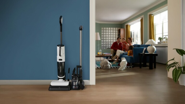 Roborock Dyad Pro Combo AI convertible vacuum easily cleans up both wet and dry messes