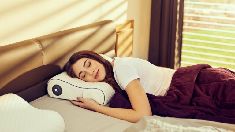 Tesla Smart Pillow offers smart heating, sleep monitoring, and bedtime music functions
