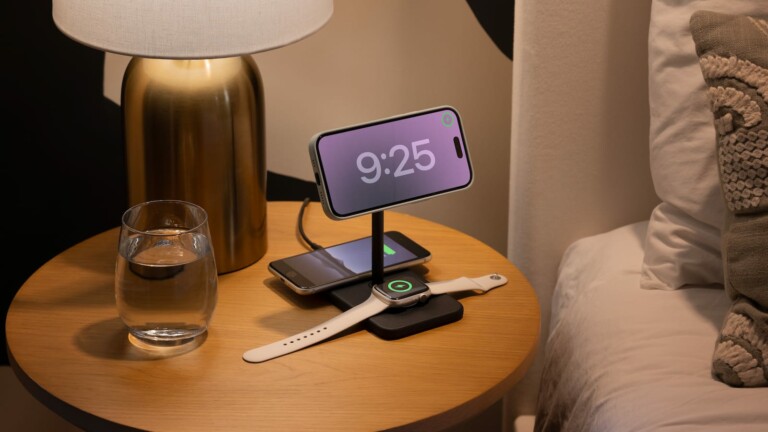 Twelve South HiRise 3 Deluxe 3-in-1 Charging Stand powers your most essential devices